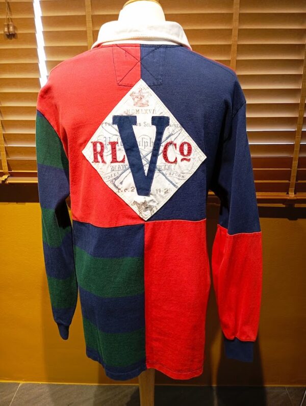 Red Navy blue and green checkered. Polo RLvCo.
